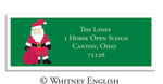 Whitney English Address Labels - Little Santa (Holiday) (615212)